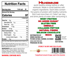Racer-Fuel Protein Bites